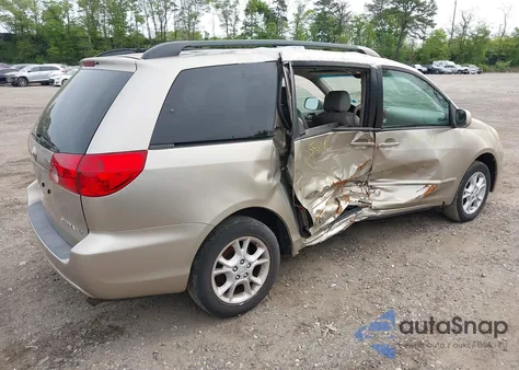 2006 Toyota Sienna Xle z USA, uszkodzony, nr VIN 5TDBA22C76S069086